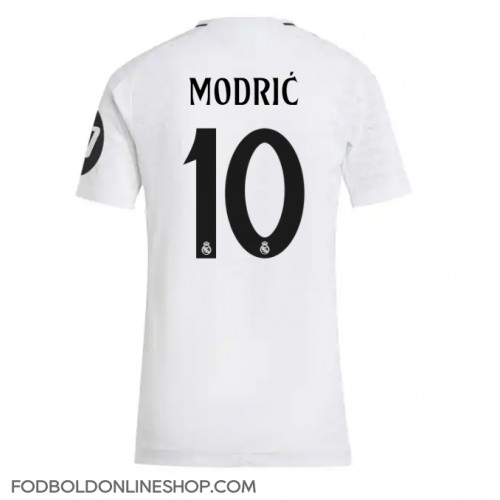 Real Madrid Luka Modric #10 Hjemmebanetrøje Dame 2024-25 Kortærmet